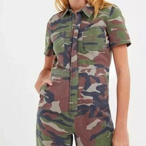 Urban Outfitters BDG Camouflage Jumpsuit